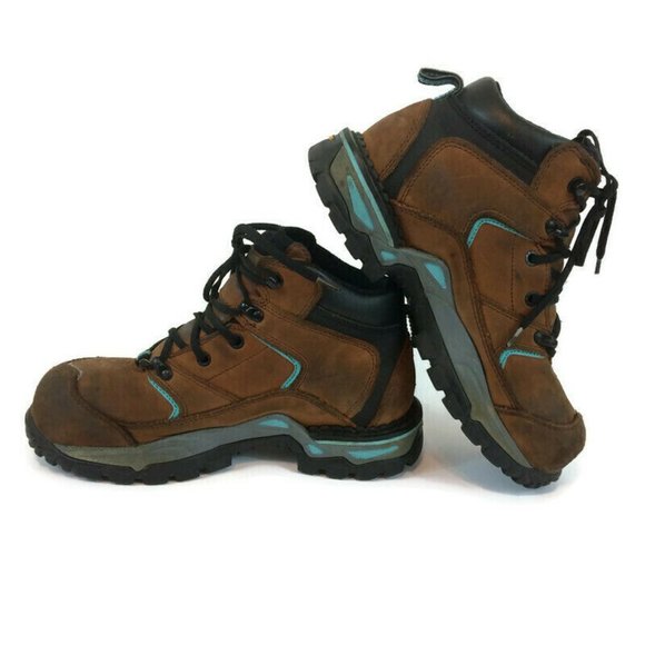 Red Wing Womens Steel Toe Leather Work Boots Waterproof ASTM F 2413-11 Size 7.5 - Picture 9 of 12